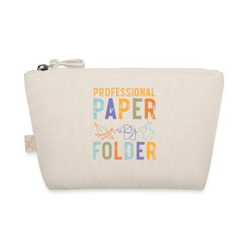 Professioneller Papierfalter Origami Japanische Ku - Bio-Täschchen - Natur - Vorne