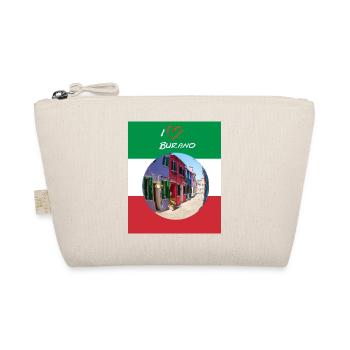 I Love Burano - Bio-Täschchen - Natur - Vorne