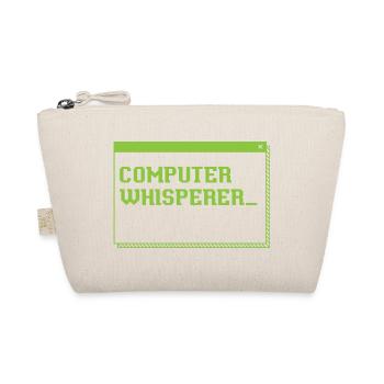Computer Whisperer Information Technology - Bio-Täschchen - Natur - Vorne