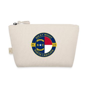 Rocky unt North Carolina Flagge USA Souvenir - Bio-Täschchen - Natur - Vorne