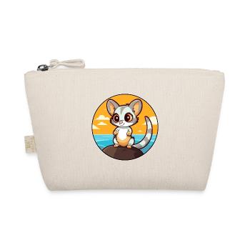 Zucker Gleiter Aquarell Karikatur Kawaii Clipart Haustier - Bio-Täschchen - Natur - Vorne