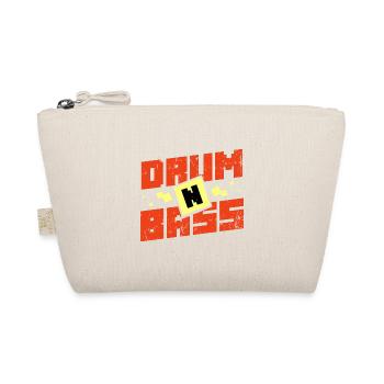 Druckvoller Bass Clubnacht Berlin - Bio-Täschchen - Natur - Vorne