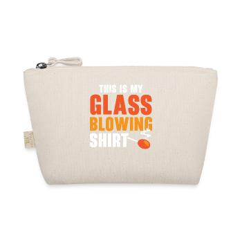 Das ist mein Glasbläserhemd Gaffer Glasbläser - Bio-Täschchen - Natur - Vorne