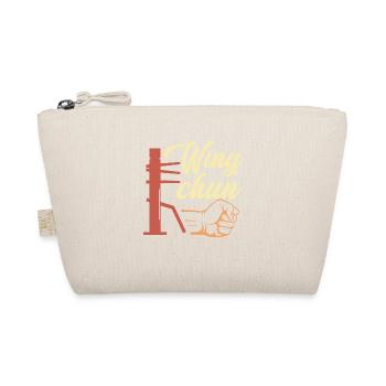 Wing Chun Geschenk - Bio-Täschchen - Natur - Vorne