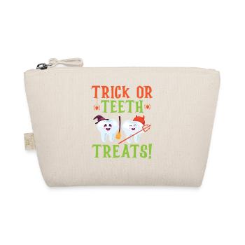 Trick or Teeth Treats! - Bio-Täschchen - Natur - Vorne