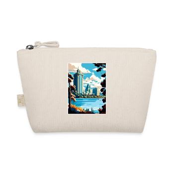 Oakland Kalifornien Vintage Reiseposter Souvenir - Bio-Täschchen - Natur - Vorne