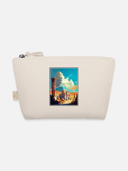 Kars Türkei Vintage Reiseposter WPA Souvenir - Bio-Täschchen - Natur