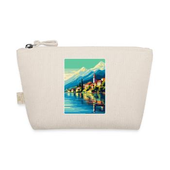 Comer See Italien Vintage Reiseplakat Souvenir WPA - Bio-Täschchen - Natur - Vorne