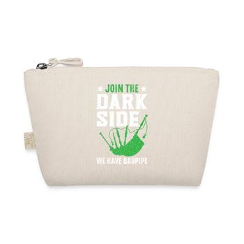 Join The Dark Side Wir haben Dudelsack Dudelsack - Bio-Täschchen - Natur - Vorne