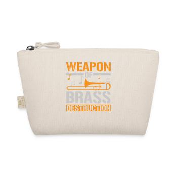Weapon Of Brass Destruction Posaunist Musiker - Bio-Täschchen - Natur - Vorne