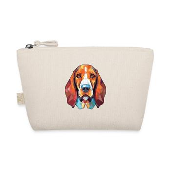 Transsilvanischer Jagdhund Hunderasse buntes Aquarell - Bio-Täschchen - Natur - Vorne