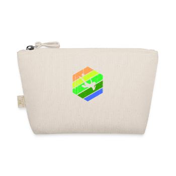 Fussballer Fallrückzieher Fussballspieler Retro - Bio-Täschchen - Natur - Vorne