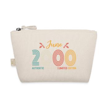Juni 2000 Jubiläum Juni 2000 Retro Juni - Bio-Täschchen - Natur - Vorne