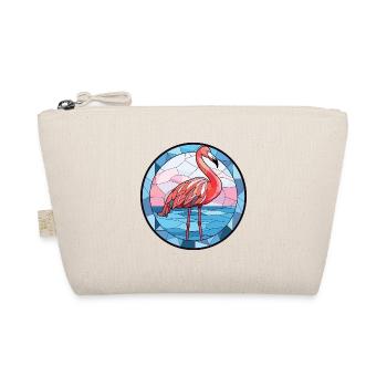 Flamingo Bunte Aquarell-Tierillustration - Bio-Täschchen - Natur - Vorne