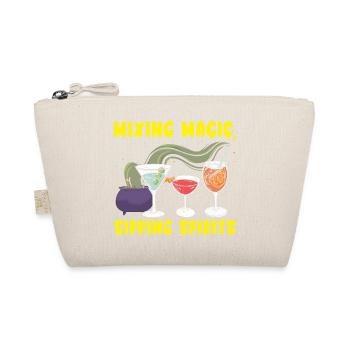 Magische Schluckspirituosen mixen Barkeeper Hallow - Bio-Täschchen - Natur - Vorne