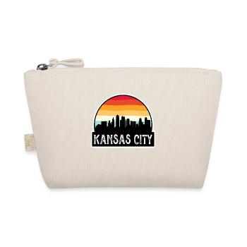 Kansas City, Missouri, USA, Flagge, Skyline, Reise, Souve - Bio-Täschchen - Natur - Vorne