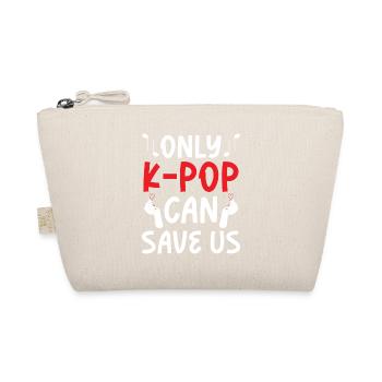 Nur K-Pop Kann Uns Retten - Bio-Täschchen - Natur - Vorne