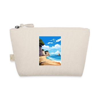 Cathedral Cove Marine Reserve Neuseeland Souvenir - Bio-Täschchen - Natur - Vorne