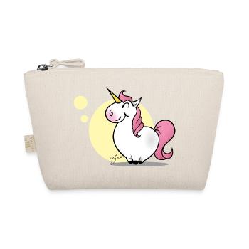 Einhorn - Bio-Täschchen - Natur - Vorne