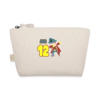 Arr 12. Geburtstag Betupfen Pirat Jungen Zwölf 12 - Bio-Täschchen - Natur - Vorne
