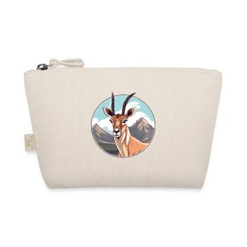 Antilope Aquarell Karikatur Kawaii Haustier Tier Colo - Bio-Täschchen - Natur - Vorne