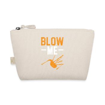 Blow Me Instrument Dudelsack Musiker Dudelsack - Bio-Täschchen - Natur - Vorne
