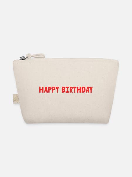 ALLES GUTE ZUM GEBURTSTAG. ALLES GUTE ZUM GEBURTSTAG. JAHRESTAG. - Bio-Täschchen - Natur