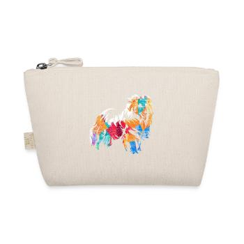 Flinker Shetland Hütehundesport - Bio-Täschchen - Natur - Vorne