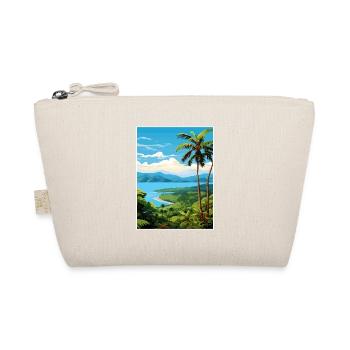Nicoya Halbinsel Costa Rica Vintage Reiseposter - Bio-Täschchen - Natur - Vorne