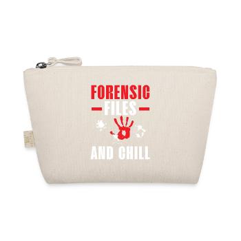 Forensische Akten und Chill Forensische Wissenscha - Bio-Täschchen - Natur - Vorne