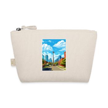 Calgary Kanada Vintage Reiseposter WPA Souvenir - Bio-Täschchen - Natur - Vorne