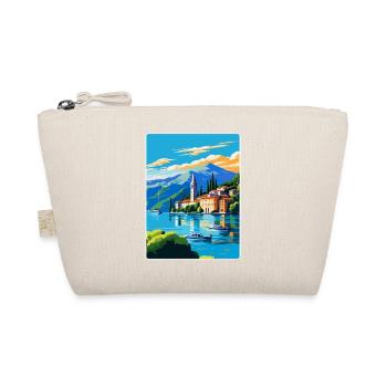 Comer See Italien Vintage Reiseplakat Souvenir WPA - Bio-Täschchen - Natur - Vorne