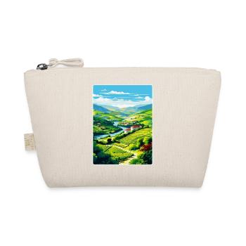 Douro-Tal Portugal Vintage Reiseposter WPA - Bio-Täschchen - Natur - Vorne