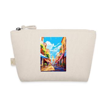 Perpignan Frankreich Vintage Reiseplakat Souvenir - Bio-Täschchen - Natur - Vorne