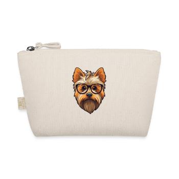 Silky Terrier Hunderasse Aquarell Karikatur Kawaii - Bio-Täschchen - Natur - Vorne