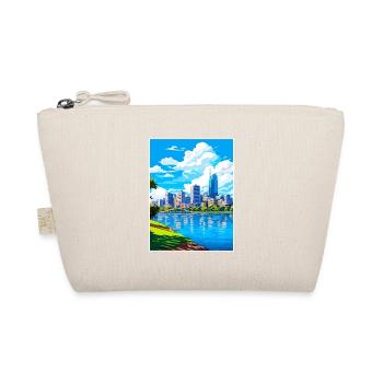 Brisbane Australien Vintage Reiseposter Souvenir - Bio-Täschchen - Natur - Vorne