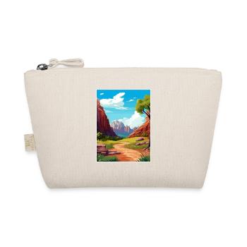 Zion National Park Utah Vintage Reiseposter WPA - Bio-Täschchen - Natur - Vorne