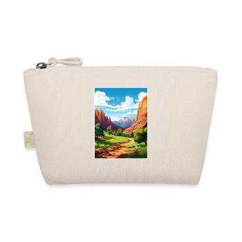 Zion National Park Utah Vintage Reiseposter WPA - Bio-Täschchen - Natur - Vorne