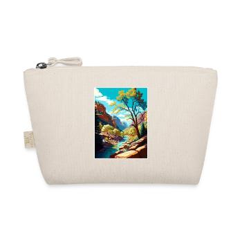 Oak Creek Canyon Arizona Vintage Reiseposter WPA - Bio-Täschchen - Natur - Vorne