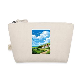 St Agnes Cornwall Vintage Reiseposter Souvenir - Bio-Täschchen - Natur - Vorne