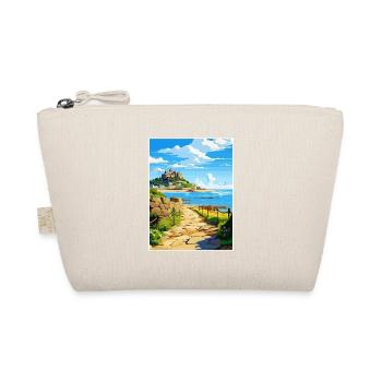 Marazion Cornwall Vintage Reiseposter Souvenir - Bio-Täschchen - Natur - Vorne