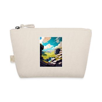 Malham Cove England Vintage Reiseposter Souvenir - Bio-Täschchen - Natur - Vorne