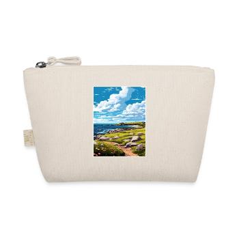 Isle Of Coll Schottland Vintage Reiseposter WPA - Bio-Täschchen - Natur - Vorne