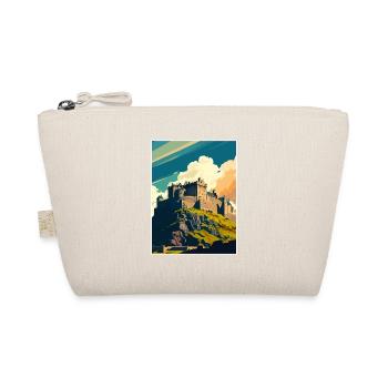 Stirling Schottland Castle Vintage Reiseposter WPA - Bio-Täschchen - Natur - Vorne