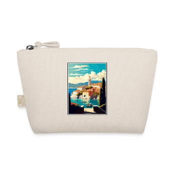 Brac Kroatien Vintage Reiseposter WPA Souvenir - Bio-Täschchen - Natur - Vorne