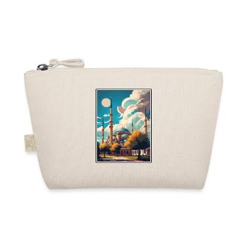 Edirne Türkei Vintage Reiseposter WPA Souvenir - Bio-Täschchen - Natur - Vorne