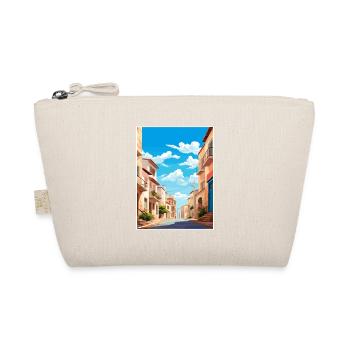 Palma Nova Spanien Vintage Reiseposter Souvenir - Bio-Täschchen - Natur - Vorne