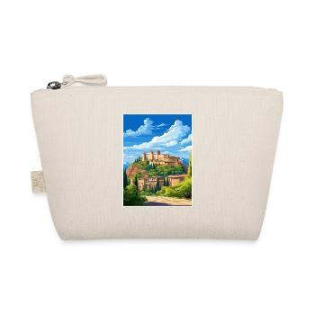 Alhambra Spanien Vintage Reiseposter WPA Souvenir - Bio-Täschchen - Natur - Vorne