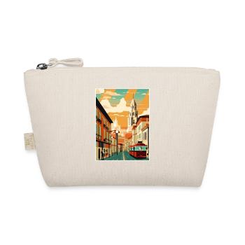 Pamplona Spanien Vintage Reiseposter WPA Souvenir - Bio-Täschchen - Natur - Vorne