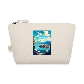 Lago Maggiore Schweiz Vintage Reiseposter - Bio-Täschchen - Natur - Vorne